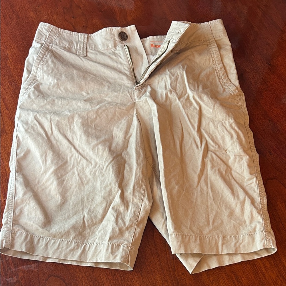 Urban Pipeline Tan Flat Front Men Shorts size 29